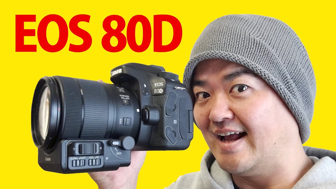 Canon EOS 80D 徹底レビュー！最新デジタル一眼レフの動画性能を中心に深掘り検証！提供：キヤノン株式会社