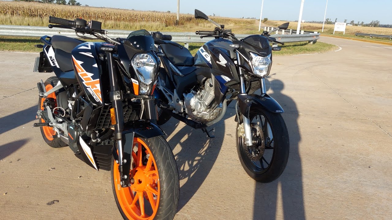 Ktm duke200 vs Honda twister 250 🤫🤯