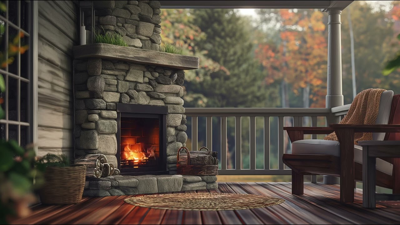 Cozy Fireplace Ambience 🔥 Relaxing Fire Sounds for Sleeping
