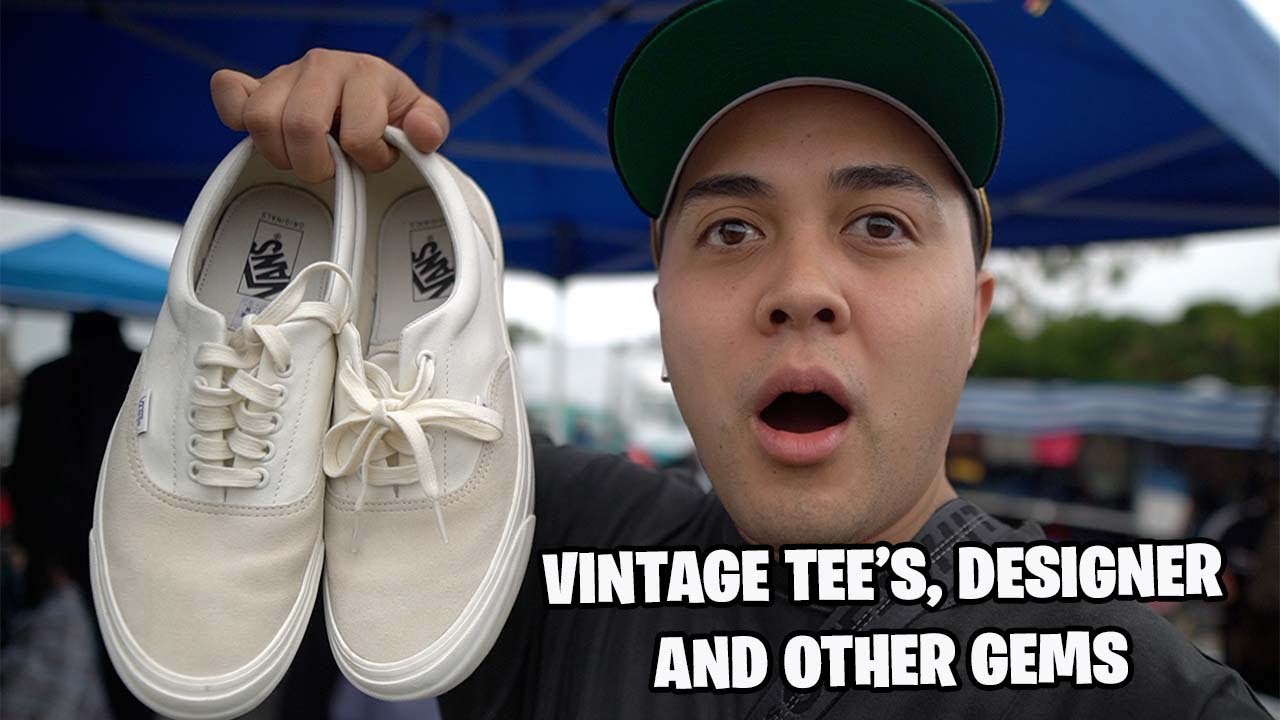 FLEA MARKET: VINTAGE SHOPPING EXTRAVAGANZA!! (SICK FINDS)