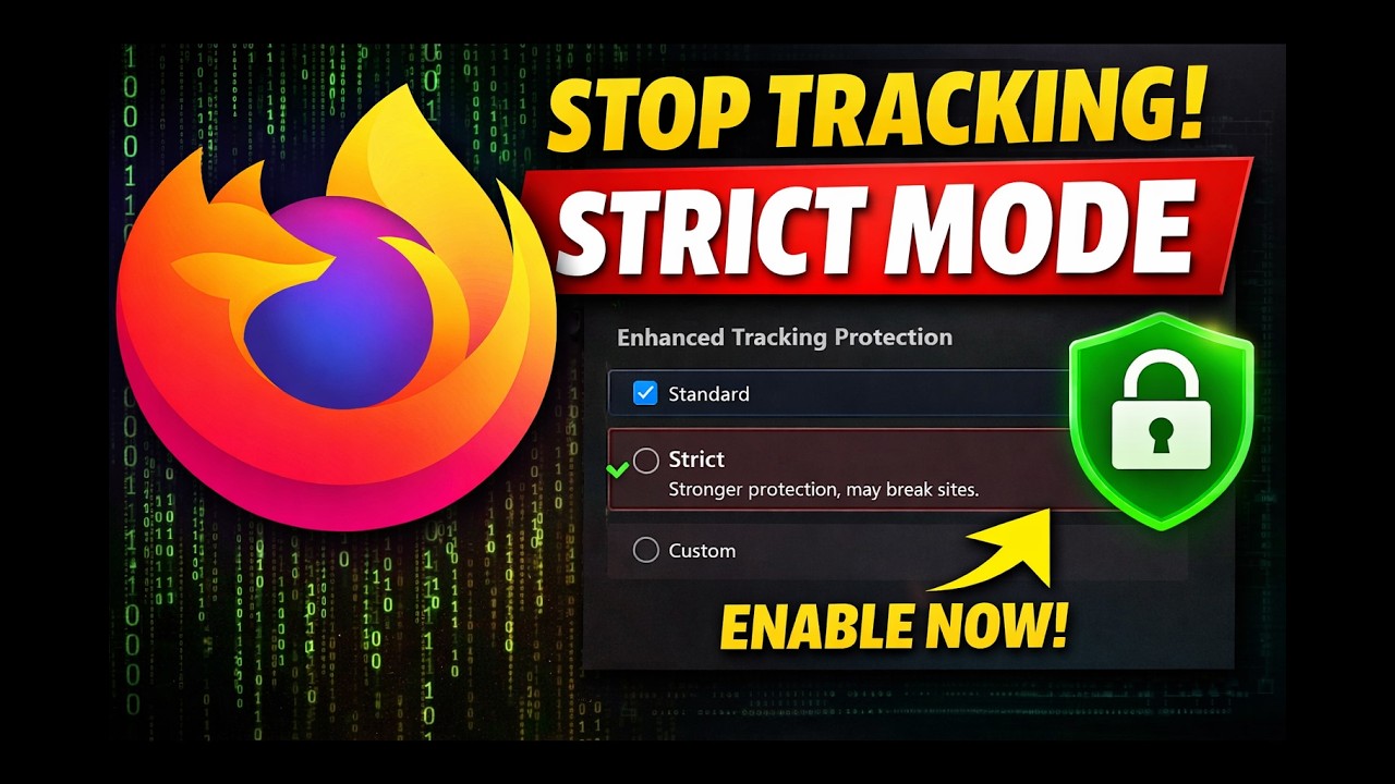 How to Enable Strict Tracking Protection in Firefox on Windows 11 or 10 | GearUpWindows Tutorial