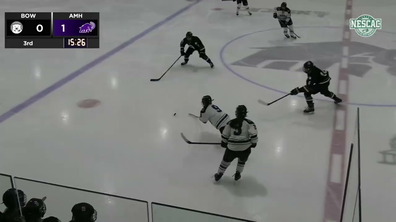 Women's Ice Hockey: Amherst vs. Bowdoin - NESCAC Quarterfinal (2/28/26)