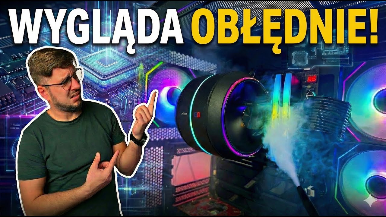 Wsadziłem SILNIK ✈️ do komputera?! Test Zalman ZET 5