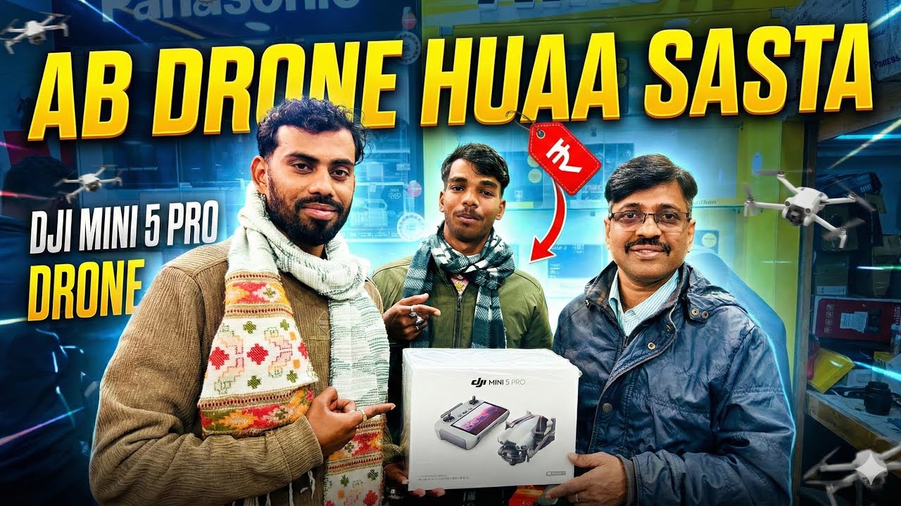 DJI Mini 5 Pro Unboxing & First Impression 📸| Worth It? #drone #djimini2 #viral 