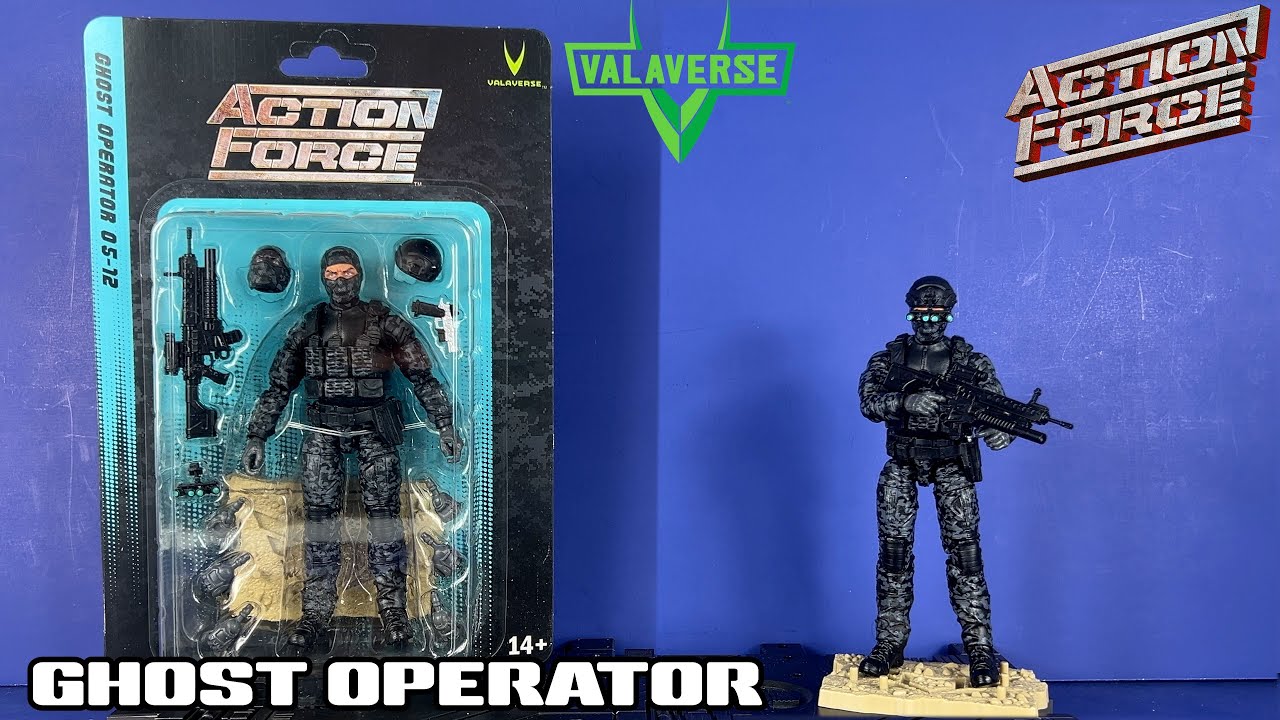 Valaverse Action Force GHOST OPERATOR Series 5 Review