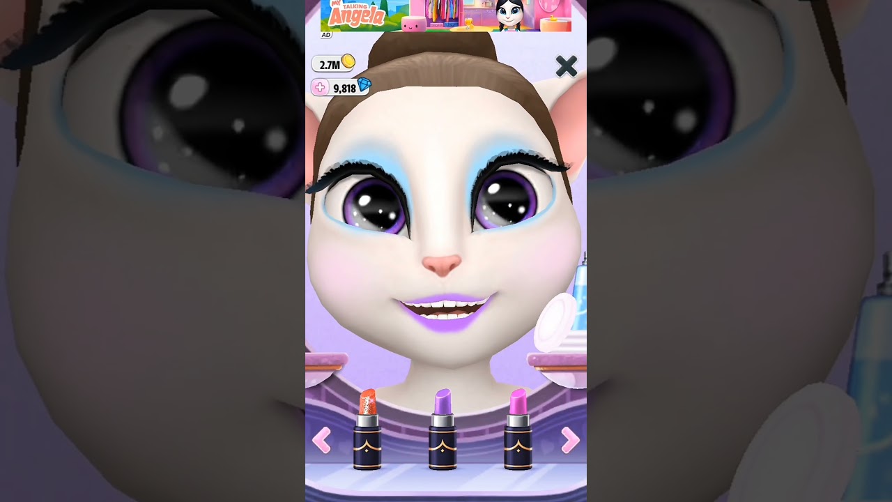 Talking Angela #game #shorts #shortsvideo #angela #talkingangela #top