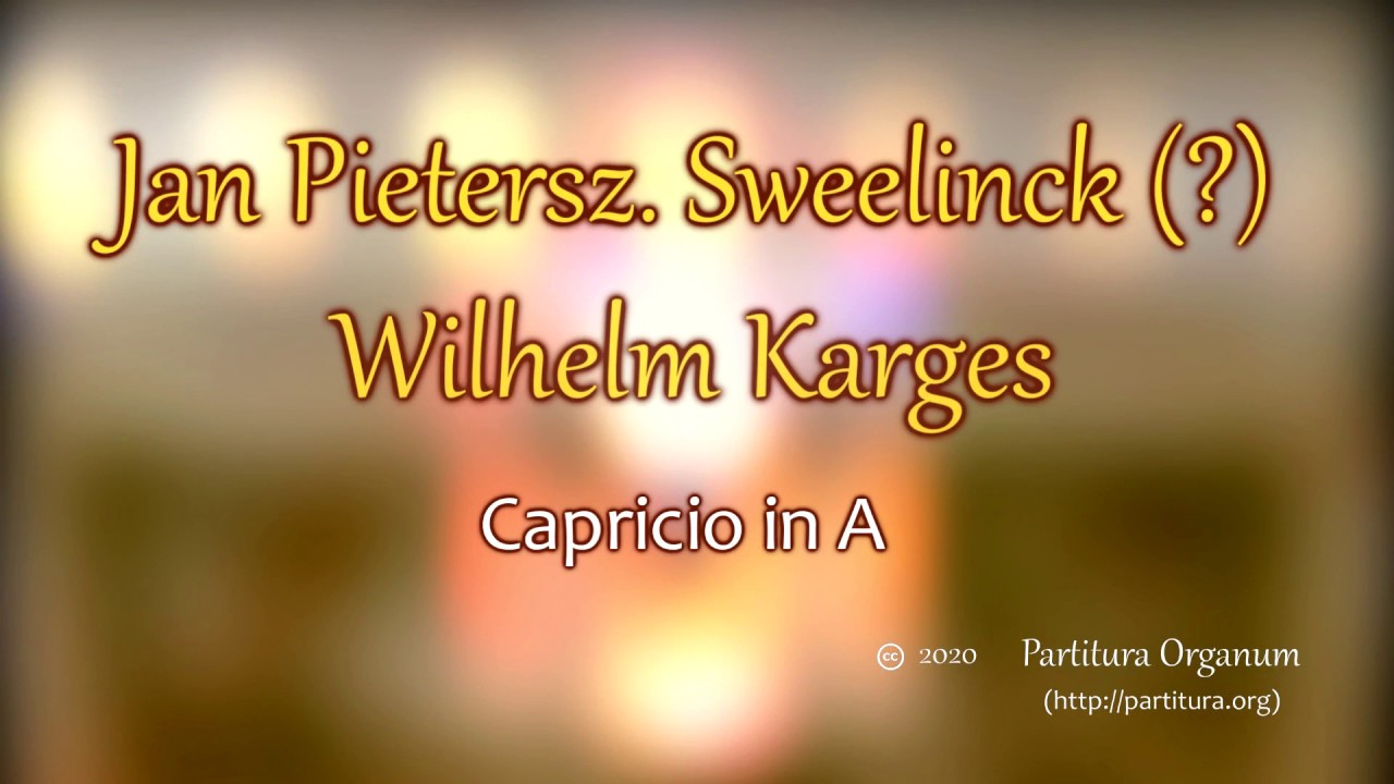 Karges, Capricio in A