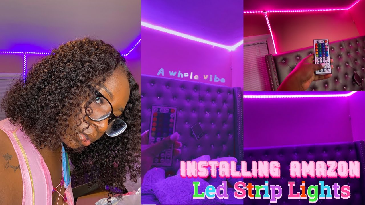 Room Transformation: Installing The Best Amazon Led Strip Lights | Ft. Govee Home