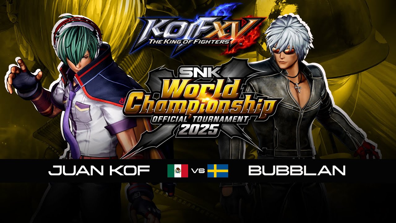 KOF XV 🇲🇽 ХУАН КОФ против БАББЛАНА 🇸🇪 | Чемпионат мира SNK 2025 | КОРОЛЬ БОЙЦОВ XV #SWC2025