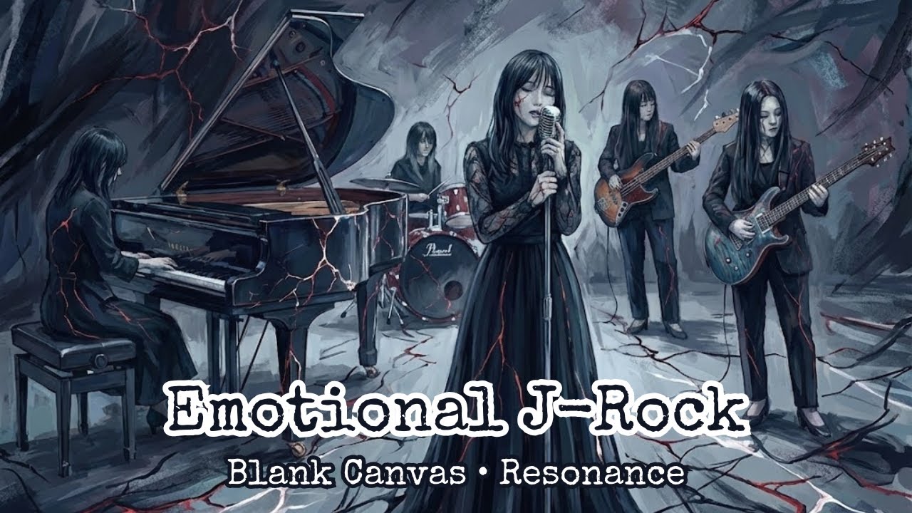 【Emotional J-Rock】Resonance (共鳴) | 日英混合ロック | Lyric Video