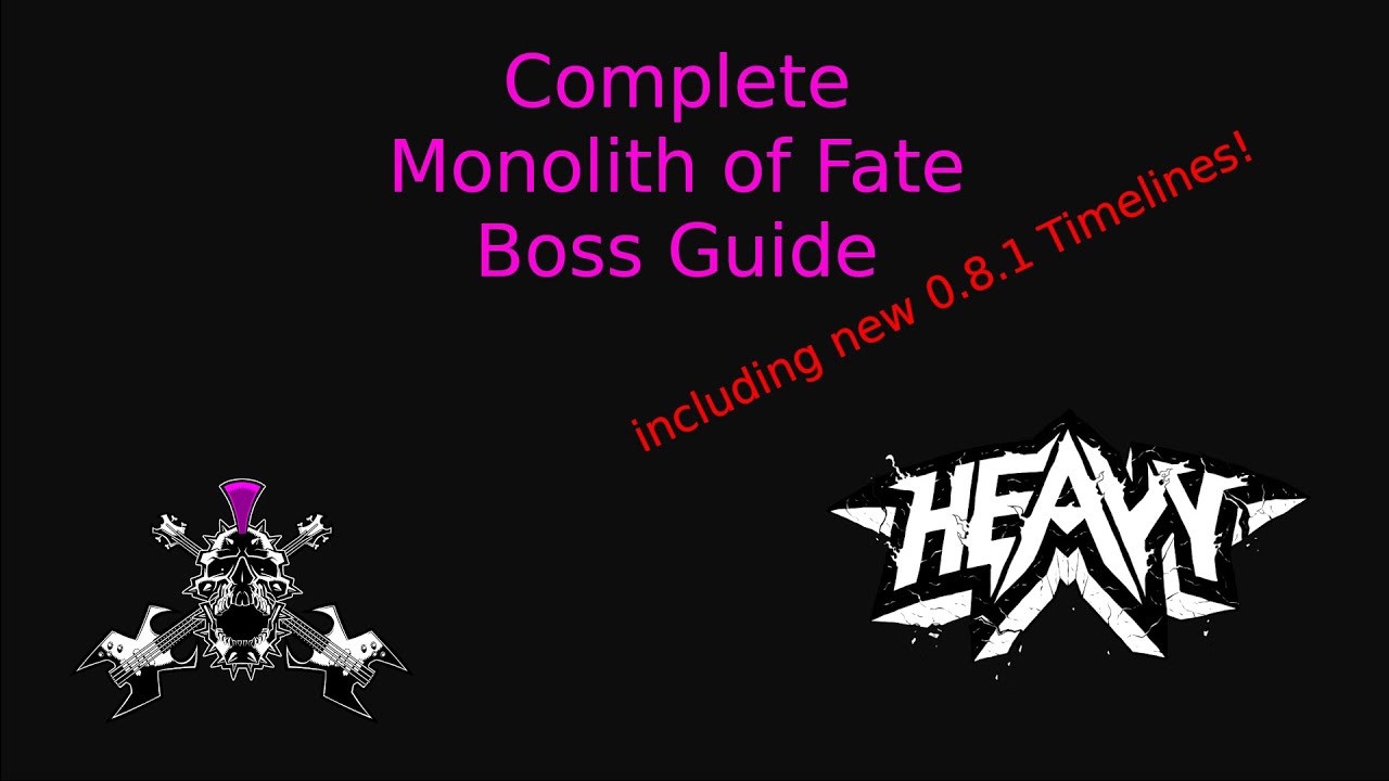 Last Epoch - Monolith Of Fate Boss Guide [0.8.1]