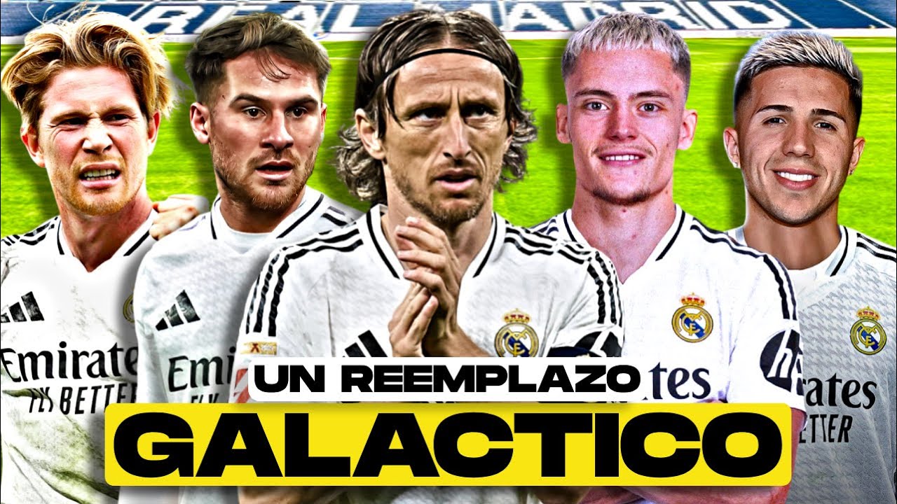 Los 5 posibles REEMPLAZOS para MODRIC en el Real Madrid de Xabi Alonso 🔥 Fichajes 2025-26