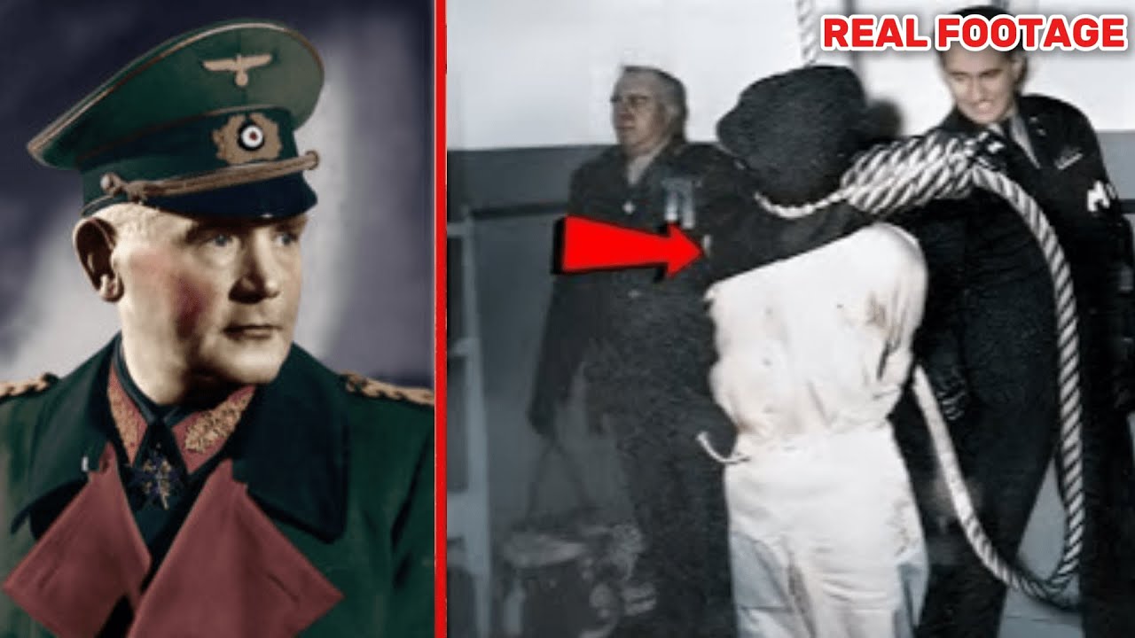 The Brutal Hanging of Hans Oster-Naked With Piano Wire *WARNING: HARD TO STOMACH*