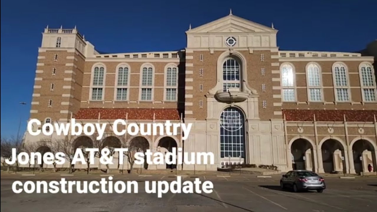 Cowboy Country Jones AT&T Stadium construction update