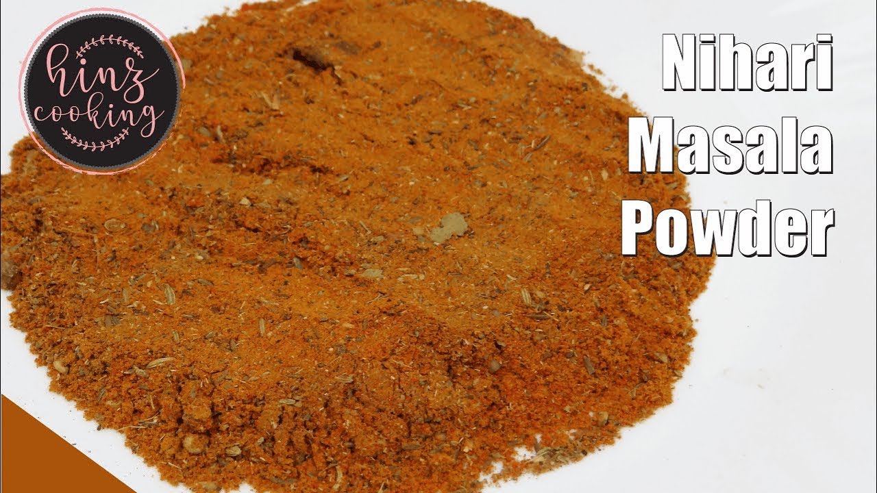 Nihari Masala Powder Recipe - How to Make Nihari Masala Powder in Urdu / Hindi - نہاری مصالحہ