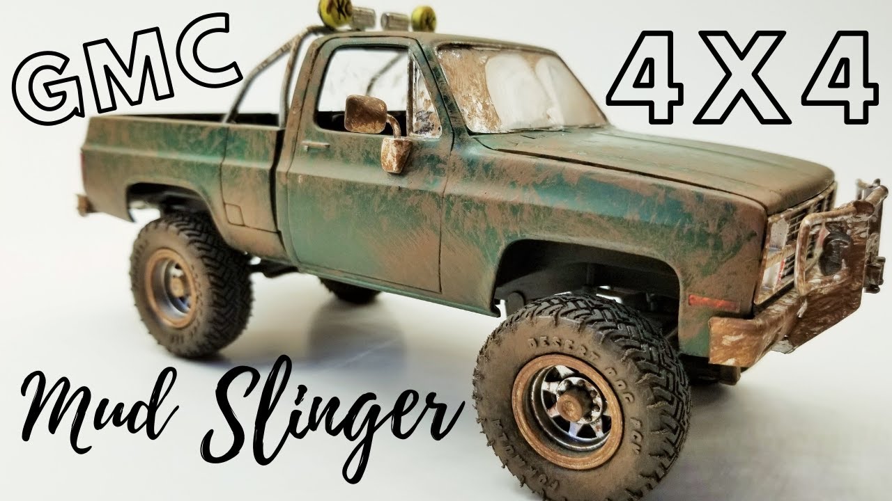 1984 GMC 4X4 Mud Slinger!!!!  1:25 scale MPC