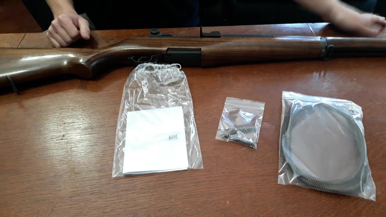 M1 GARAND SPRING REPLACEMENT!