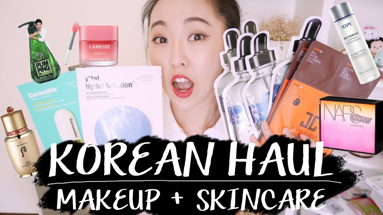 (Giveaway)韓國美妝購物-保養篇+彩妝漏網  KOREAN SKINCARE HAUL