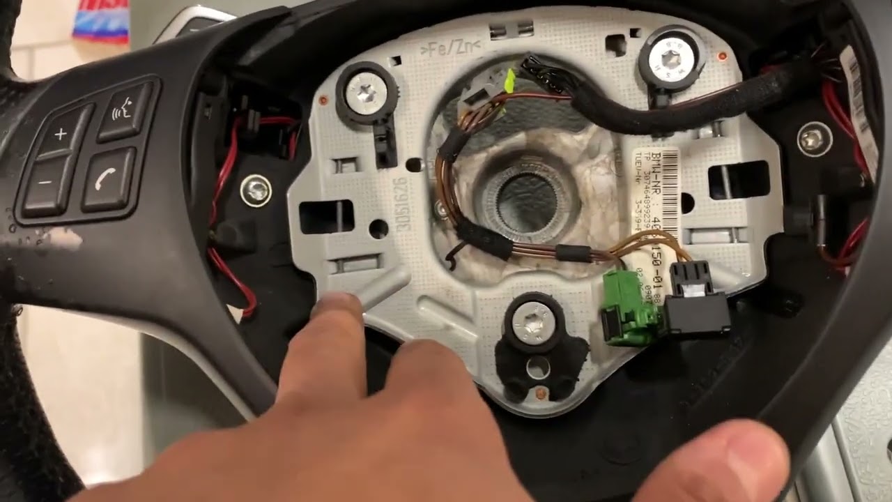 BMW E92 Steering Wheel Removal and Installation