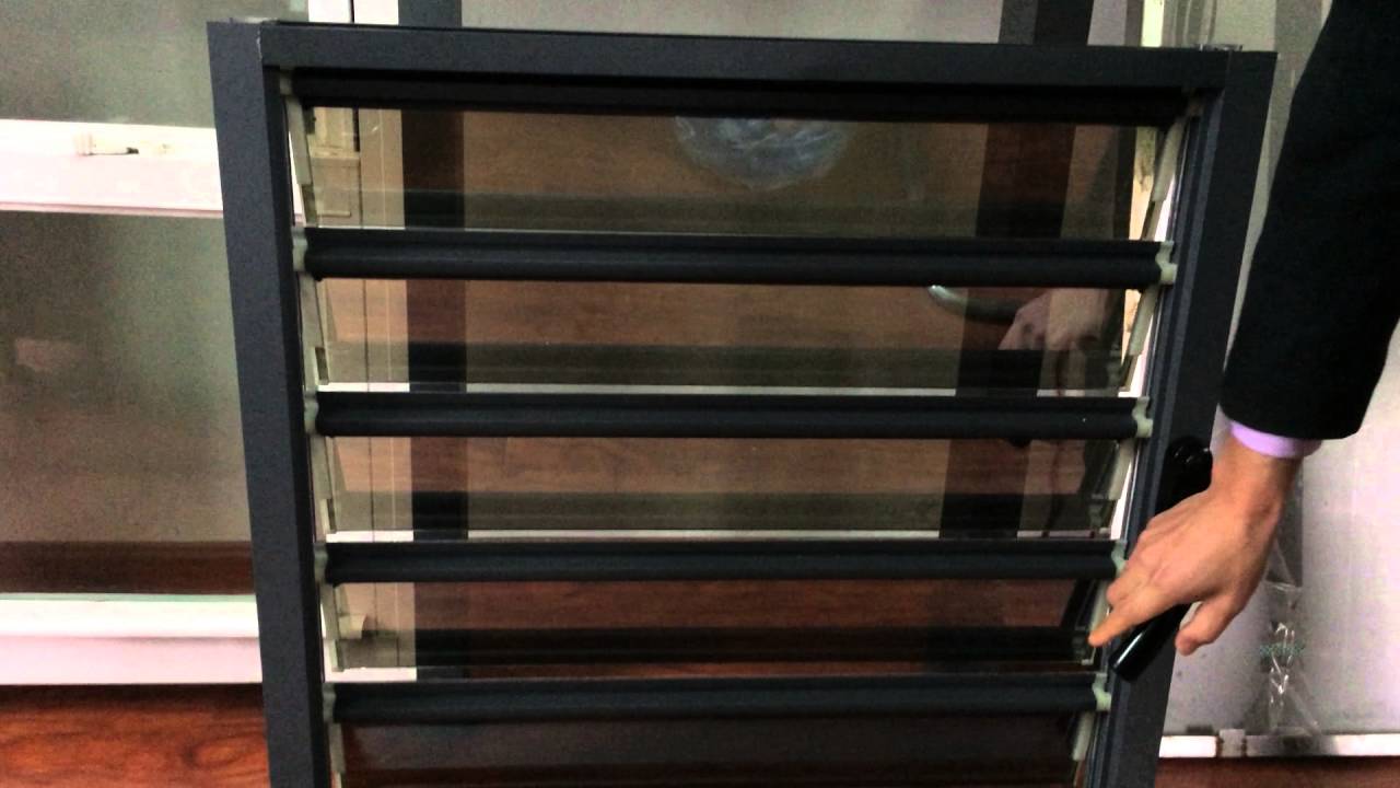 aluminium jalousie window