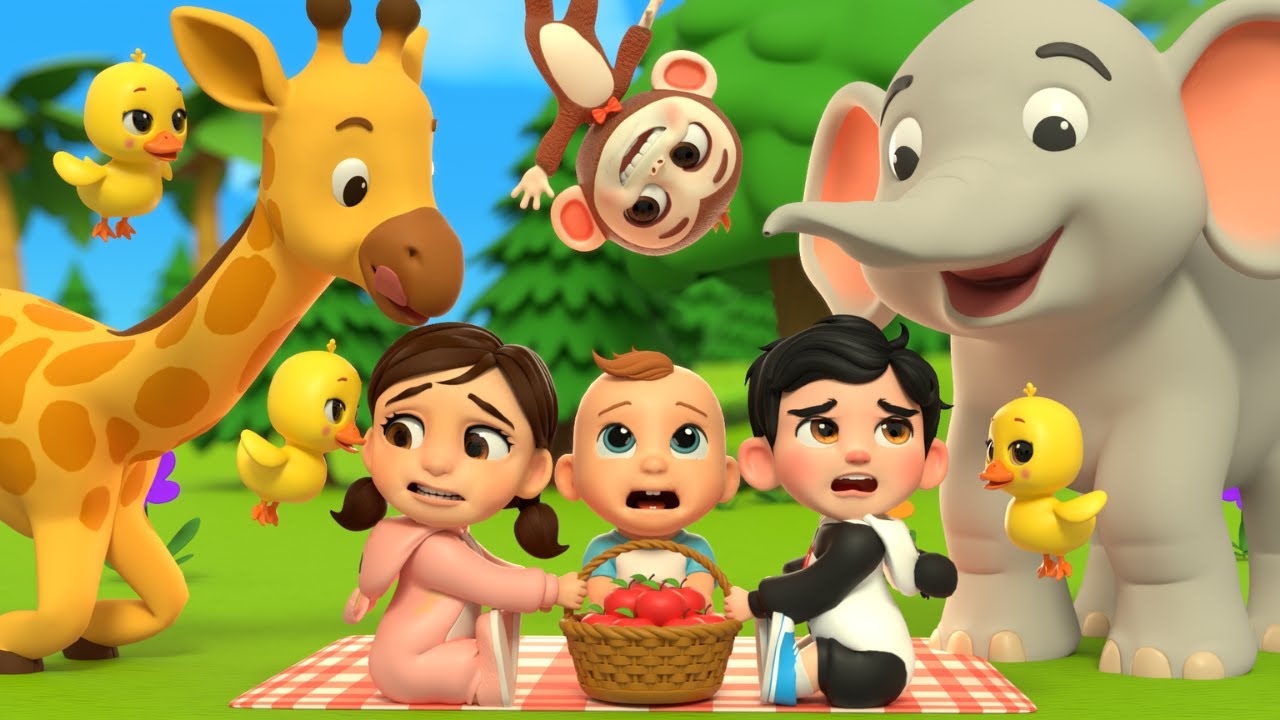 Eeny Meeny Miny Moe Kids Song | LuLu Melon Newborn Toddler Nursery Rhymes