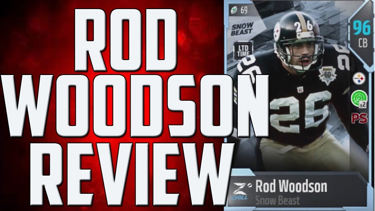 How Good is 95 Overall Rod Woodson? MUT 18 Card Review