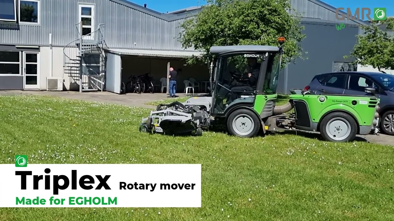 Rotary mower from GMR produced for EGHOLM