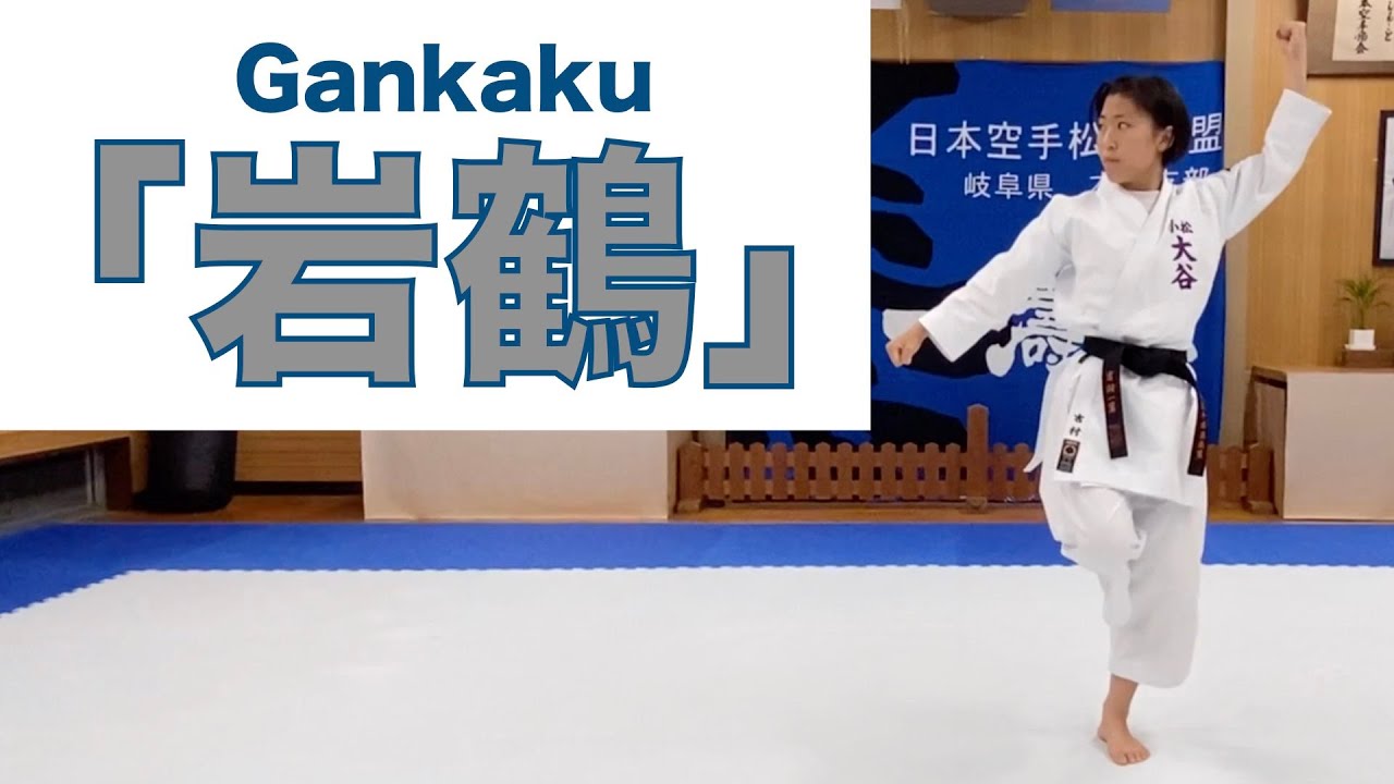 【岩鶴/Gankaku】松涛館流「岩鶴」を演武