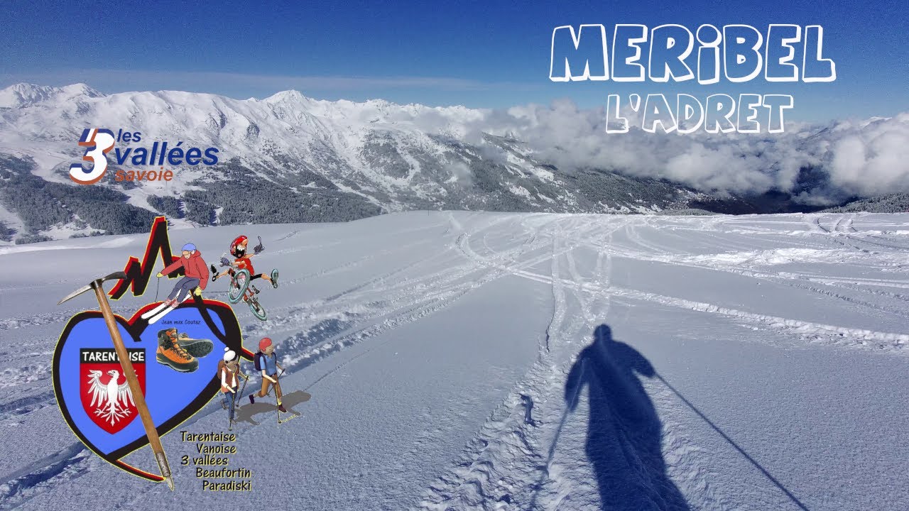 3 Vallées, Méribel, la neige est de retour