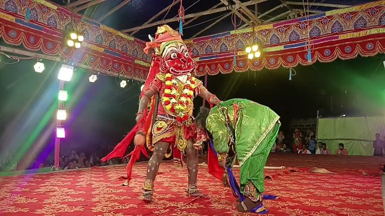ରାମ ଲକ୍ଷ୍ମଣଙ୍କୁ ସ୍କନ୍ଧରେ ବହି ମହିରାବଣ |ଧୀର ଧୀର ହୋଇ ଚଳଇ ହୋଇ ହରଷ ମନ  ||Shree Raghunath Creation