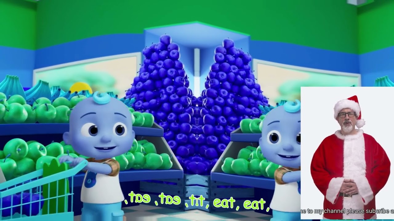 CoCoMelon Apples & Bananas Grocery Store Song! By Klasky Csupo 2001 Effects
