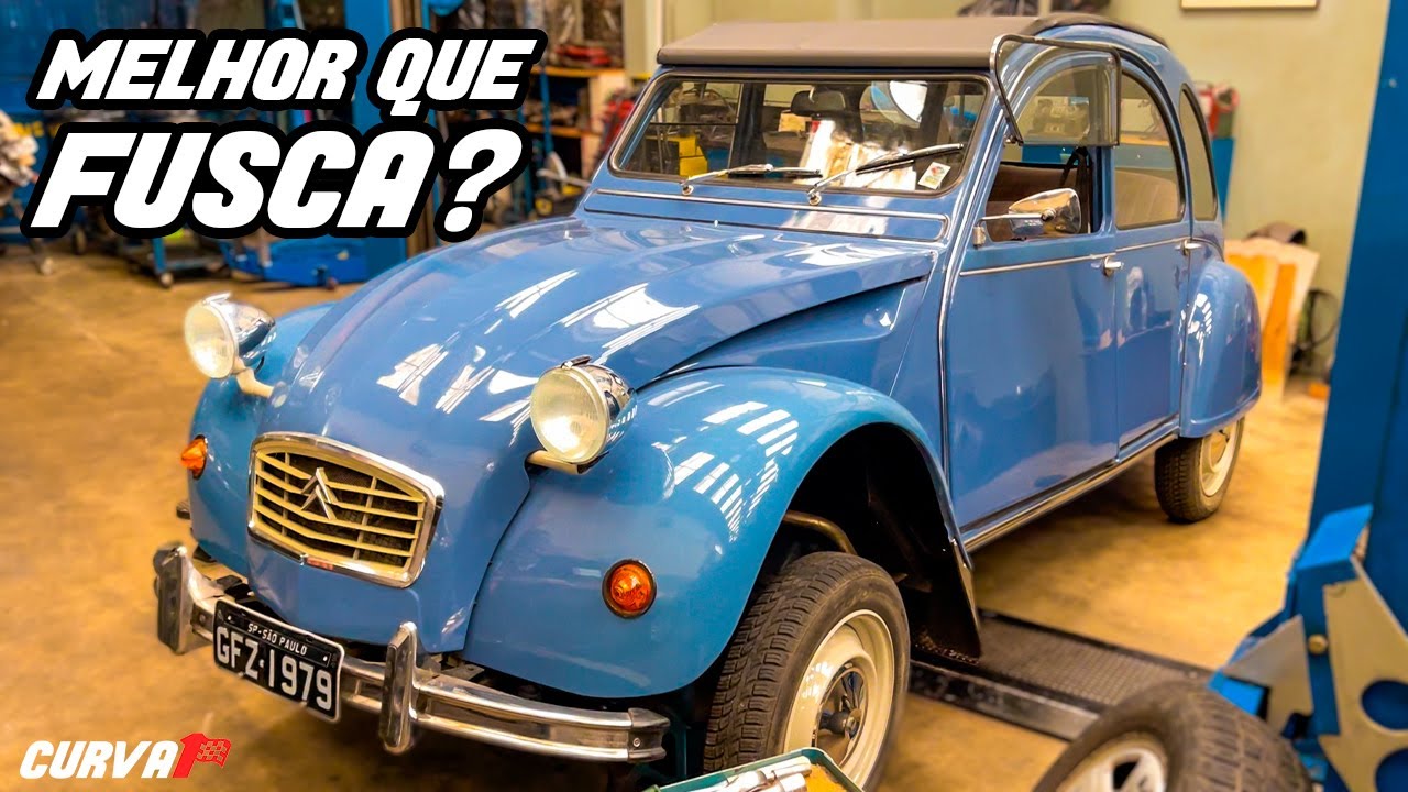CITROEN 2CV: O CARRO QUE ESTAVA A FRENTE DO SEU TEMPO 😱