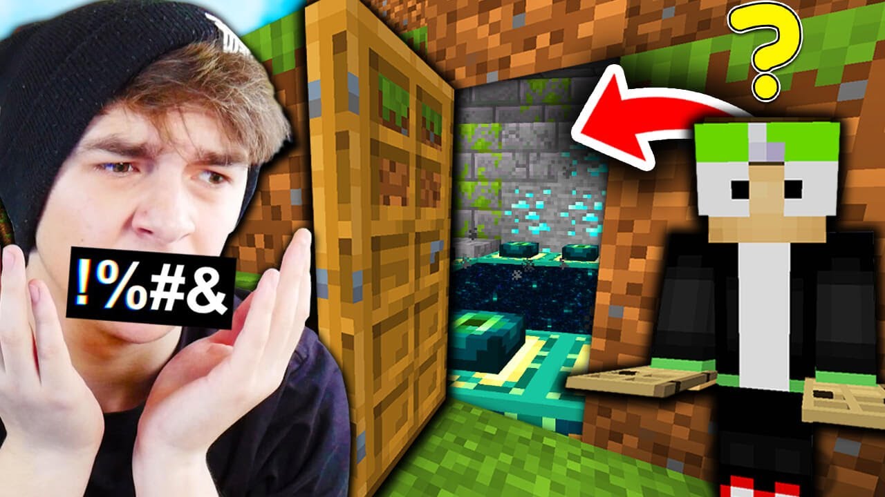 Dveře TELEPORTUJÍ na Random Místa v Minecraftu...