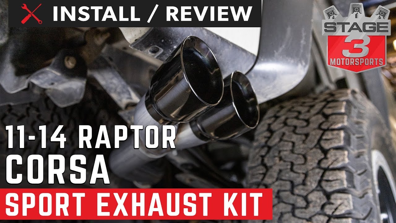 Установка и обзор выхлопной системы Ford Raptor Corsa Sport Cat Back для Ford Raptor Corsa Sport ...