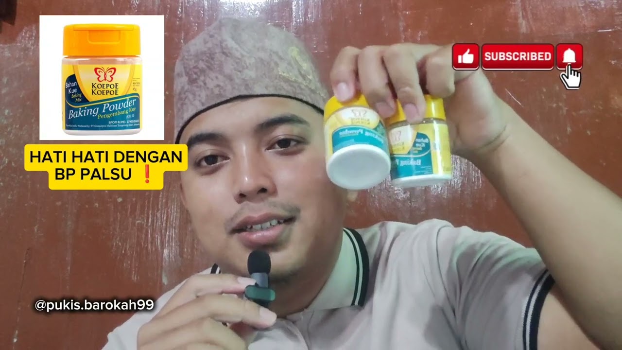 Hati hati dengan baking powder palsu #bakulkue