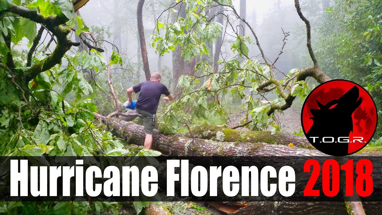 Vlogging Hurricane Florence 2018 - Mountains of NC