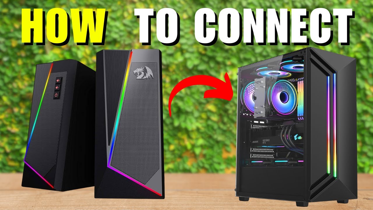 How To Connect Redragon Speakers To PC