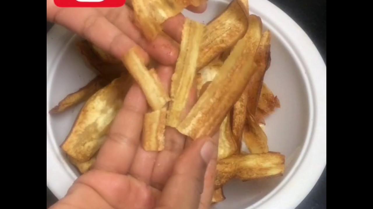 crispy valakai chips - ready in just 5 minutes || easy kids or tea time snacks