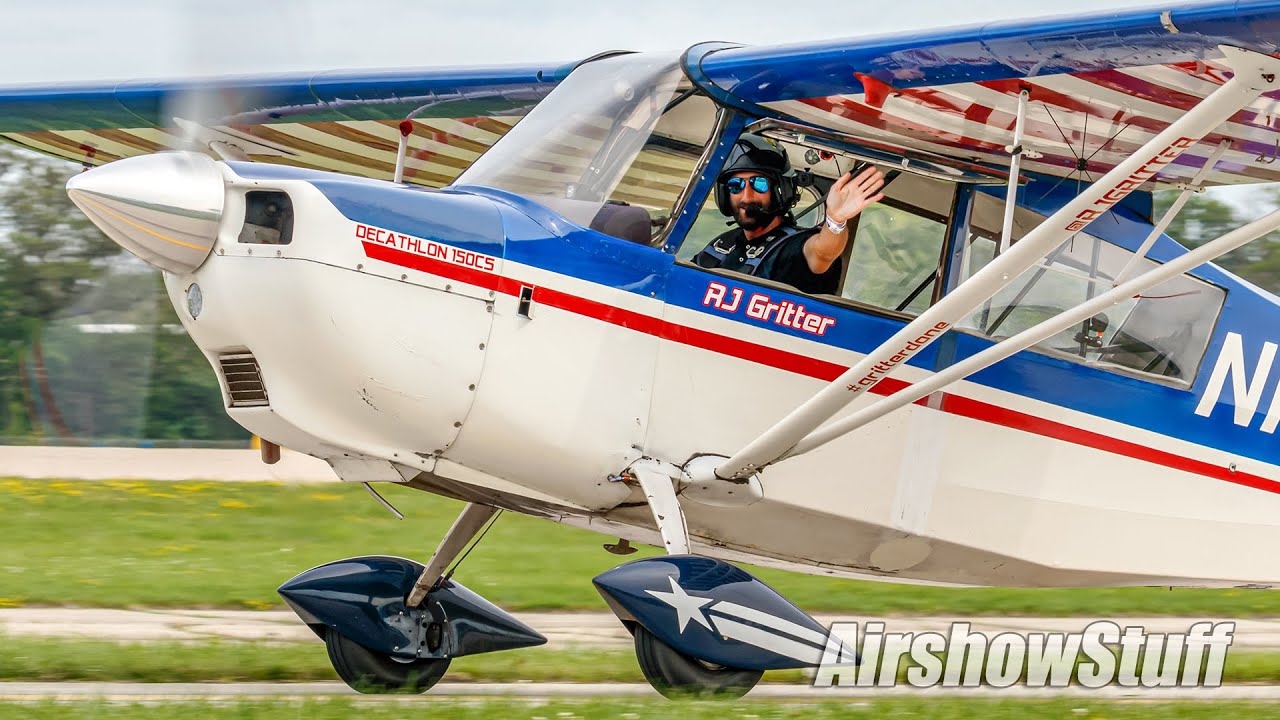 RJ Gritter Decathlon Aerobatics - EAA AirVenture Oshkosh 2021