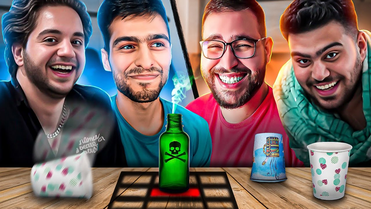 اگه نمیخوای معجون بخوری باید لیوانا رو پرت کنی🤮دیگه با بچه ها بازی نمیکنم