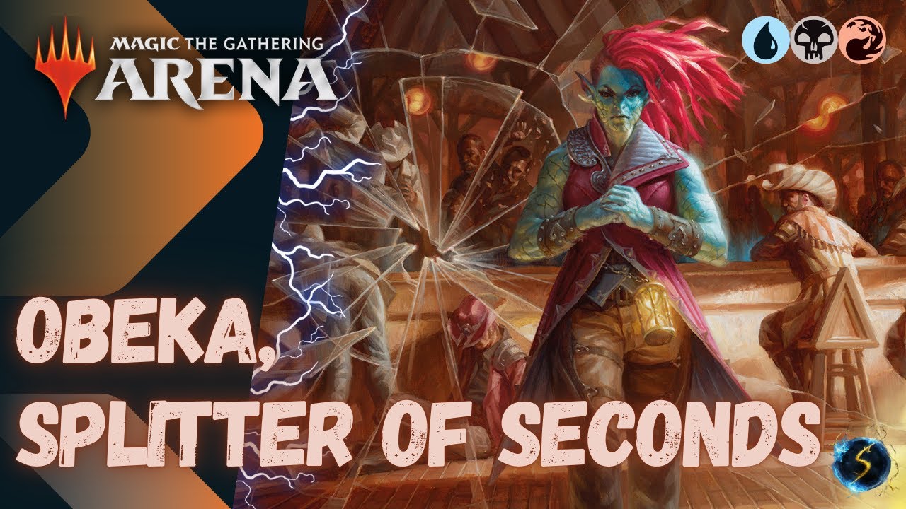 It's Showtime: Obeka, Splitter of Seconds 💧💀🔥 - MTG Arena - Historic Brawl