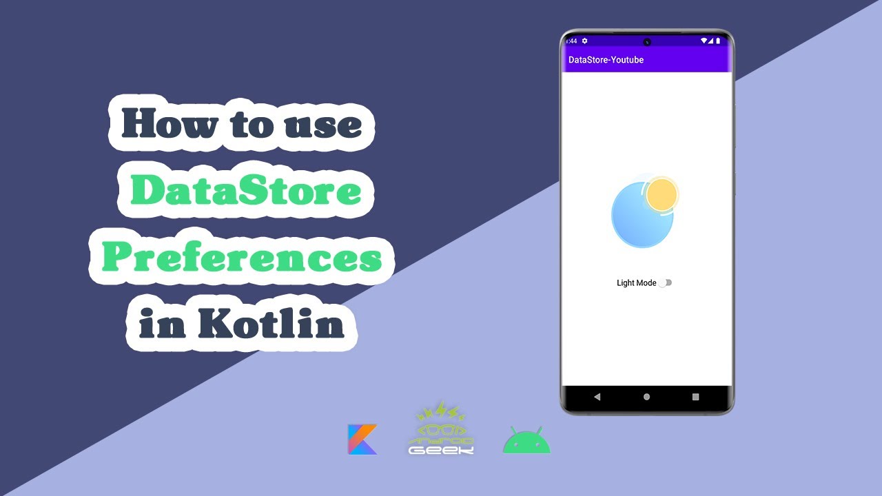 How to use DataStore Preferences  in Kotlin