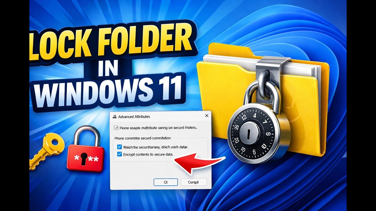 How to Lock a Folder in Windows 11 Without Any Software