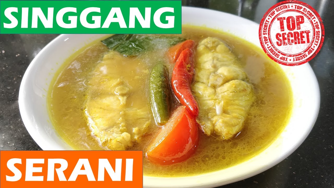 Ikan Masak Singgang Serani ( Pindang Serani )- Resepi Singgang Ikan wajib cuba!