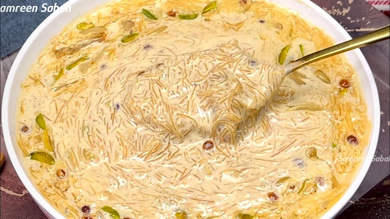 Eid Special Sheer Khurma Recipe | Authentic Seviyan Dessert with Dry Fruits | Creamy Seviyan for Eid