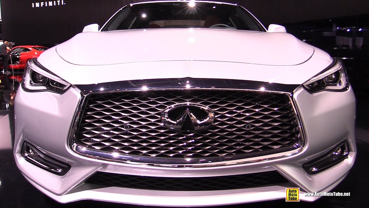 2017 Infiniti Q60 S 3.0t AWD - Exterior and Interior Walkaround - Debut at 2016 Detroit Auto Show