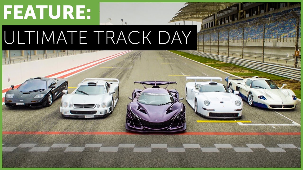 APOLLO IE DRIFTING! w/ McLaren F1, Mercedes-AMG CLK GTR, Porsche 993 GT1, Maserati MC12. In 4K