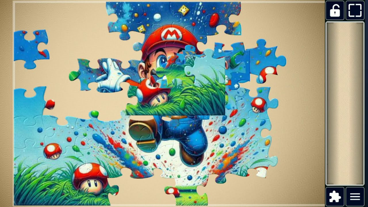 🍄Mario’s Color‑Blast Adventure 🍄 #viral #cartoon #fun #games @jigsawpuzzleworld280