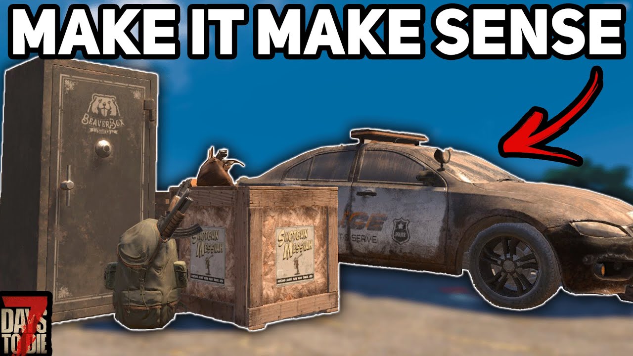 I Made A Mod To Make LOOTING Actually Fun Again... 7 Days To Die 2.3