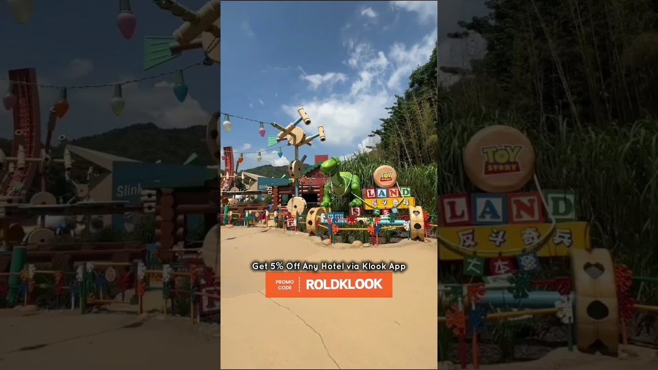 Here's Kid Friendly Ride in HK Disneyland: The Slinky Dog Spin Ride!!! 